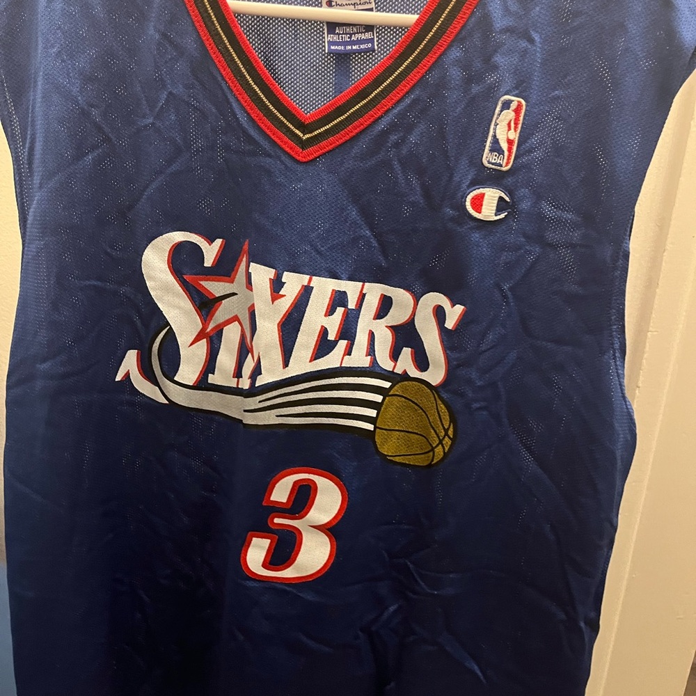 Allen Iverson 76ers Jersey - Vintage 2002